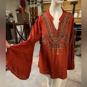 Scully peasant blouse, XL, 2022-2023 winter colors!